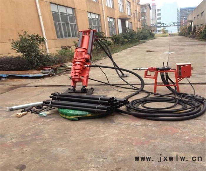 萬達(dá)KQD100操作簡單無塵氣動(dòng)潛孔鉆機(jī) 山地鉆孔注漿鉆機(jī) 小型垂直鉆鑿打孔機(jī)