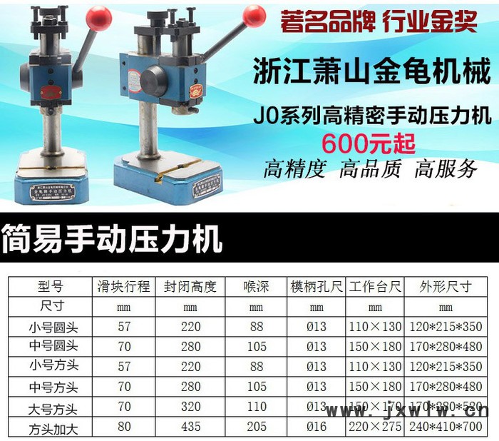 批發(fā) 手動(dòng)壓力機(jī) 沖壓機(jī) 手扳就 打斬機(jī) 手動(dòng)沖床 打孔機(jī)方頭 圓頭16/32/40/64
