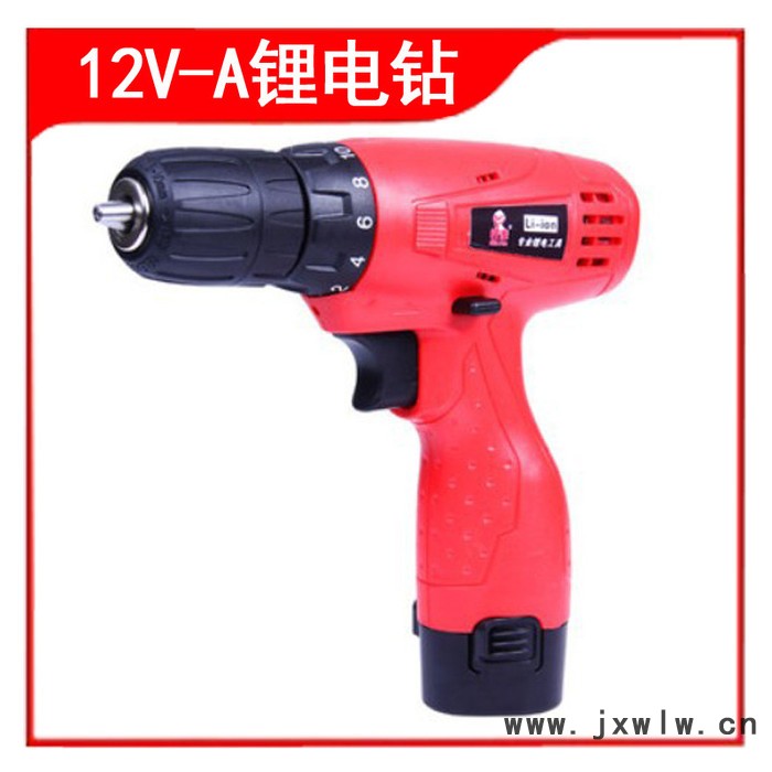 鐵拳12V鋰電鉆雙速18V充電電鉆手電鉆多功能家用電動(dòng)螺絲刀電起子充電鉆
