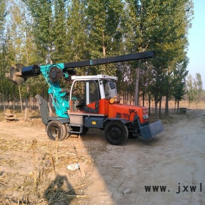 兩用旋挖鉆機(jī) 小型快速打樁機(jī) 旋挖鉆快速打孔機(jī)
