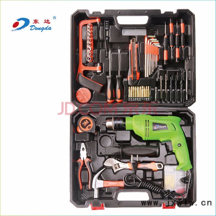 東達(dá)大功率沖擊鉆 家用手電鉆 電動(dòng)工具套裝 鉆孔電動(dòng)工具車用電起子 實(shí)用套裝