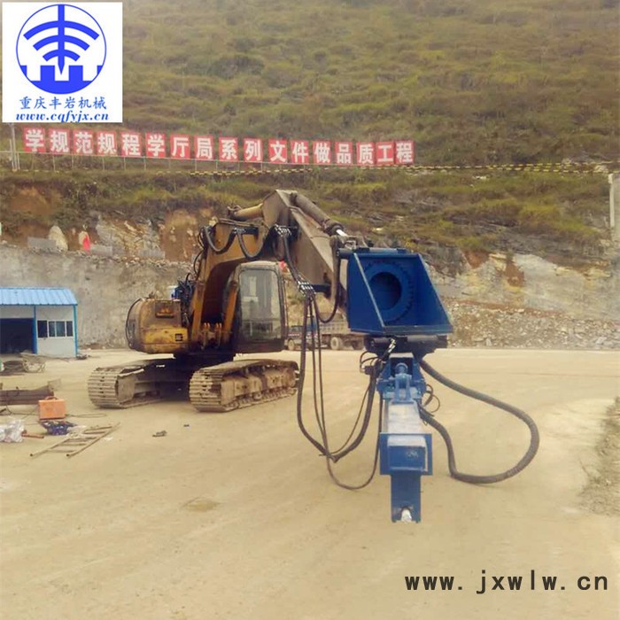 貴州德江挖改全液壓沖擊鉆機(jī)、隧道掘進(jìn)鉆機(jī)、邊坡錨固鉆機(jī)