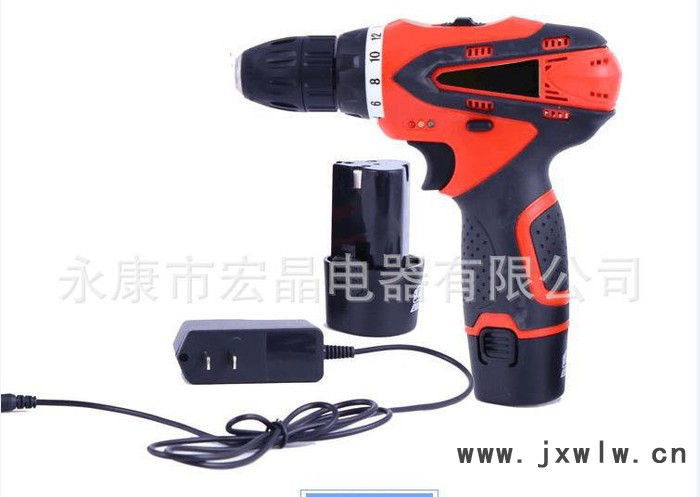 手電鉆 鋰電充電電鉆  12V雙速  超負(fù)自動(dòng)斷電充電式小電