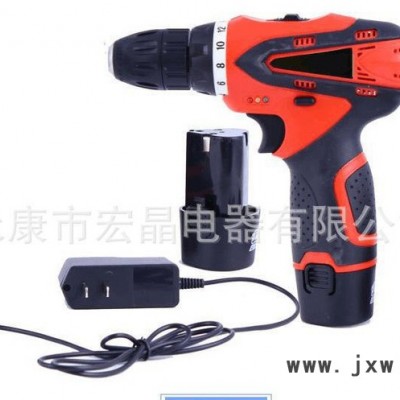 手電鉆 鋰電充電電鉆  12V雙速  超負(fù)自動(dòng)斷電充電式小電