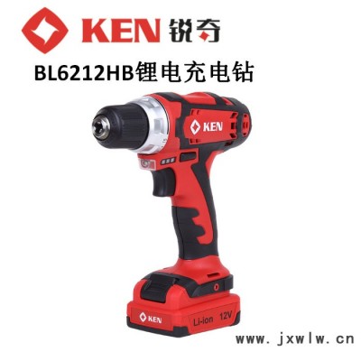 銳奇鋰電鉆6212HB大容量方電池充電式手電鉆正反轉(zhuǎn)調(diào)速鋰電螺絲批
