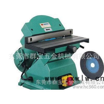 原裝臺灣鷹牌砂布輪倒角機VCF-500S，電動倒角機