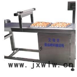 整托蛋品噴碼輸送機(jī)