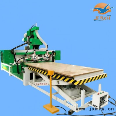 開料機(jī)廠家  直銷四工序開料機(jī)  板式家具開料機(jī)  自動上下料木工加工中心 實(shí)木雕刻機(jī)  雙工位開料機(jī)