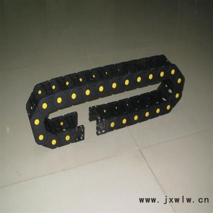 河北宏泰廠家 定制機(jī)床橋式全封閉尼龍拖鏈坦克鏈 雕刻機(jī)木工機(jī)械通用增強(qiáng)尼龍拖鏈