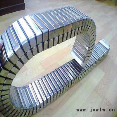 滄州宏泰定制 矩形金屬軟管雕刻機(jī)床 尼龍拖鏈電纜線保護(hù)套 金屬拖鏈等