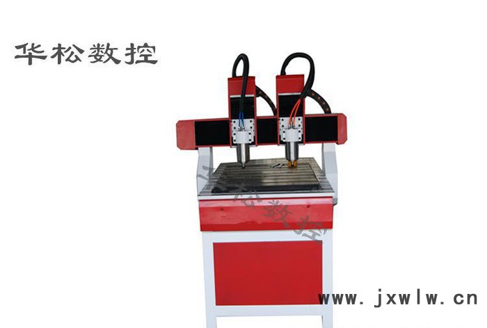 6090廣告雕刻機(jī) 用于警示牌  胸牌  標(biāo)示牌加工 雙頭浮