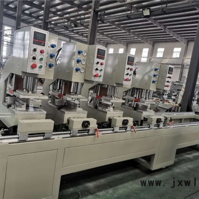 山東正峰機械供應(yīng)斷橋鋁門窗無縫焊接設(shè)備 斷橋鋁門窗設(shè)備廠家四位焊接機