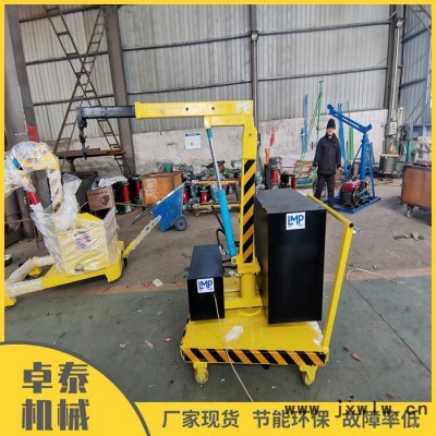 液壓小吊機(jī)汽車發(fā)動機(jī)吊架 購買卓泰大型自制超小型簡易起重機(jī) 動力強(qiáng)勁