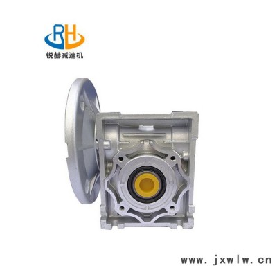 天津RV系列減速機廠家 RV系列圓法蘭鋁合金微型蝸桿渦輪減變速器減 RV30系列鋁合金蝸桿渦輪減速器 RV鋁殼減速機