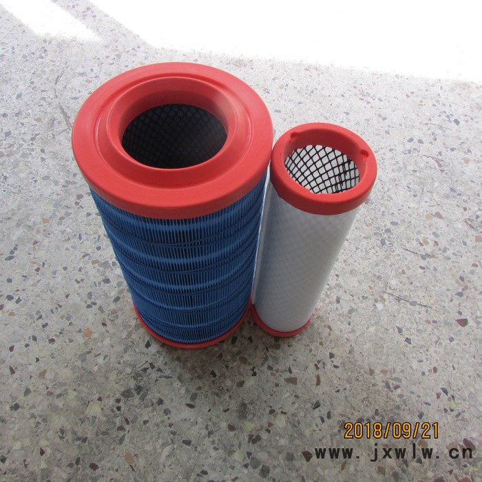 供應(yīng)徐工裝載機玉柴發(fā)動機配件860134058 D7327-1109101空氣濾清器濾芯(玉柴原廠）