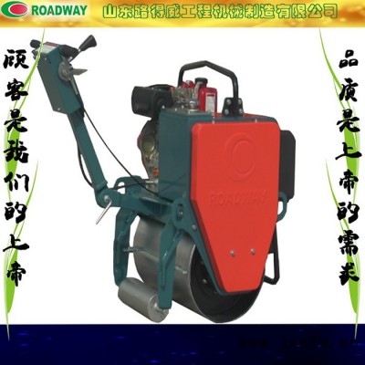 286kg汽油發(fā)動機(jī)自動離心離合手扶單鋼輪壓路機(jī)路得威品牌直銷