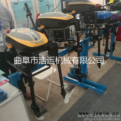 船外機 船用發(fā)動機掛槳機 汽油柴油帶檔位掛漿機 沖鋒舟用螺旋槳