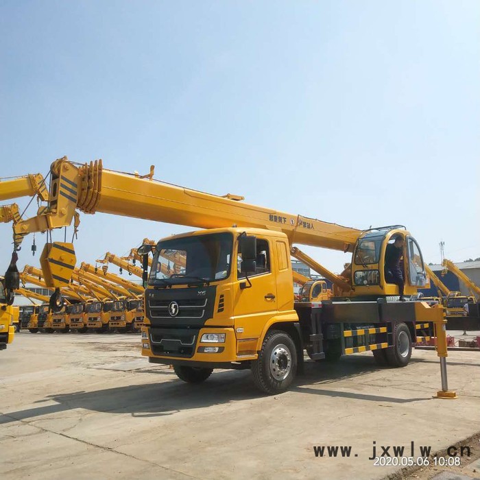 陜汽16噸汽車(chē)吊190發(fā)動(dòng)機(jī)  陜汽16噸吊車(chē)工作視頻 免購(gòu)置稅可分期 首付低