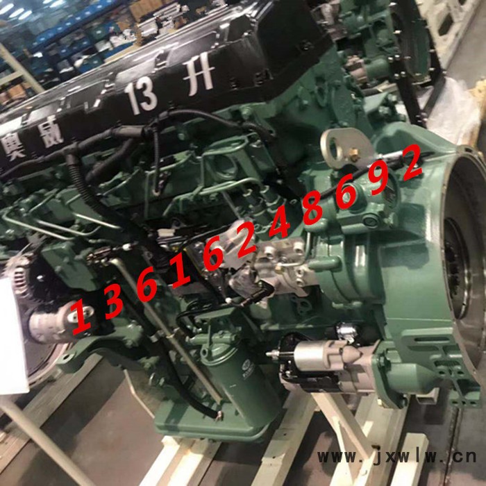 奧威11升500馬力國五電噴發(fā)動(dòng)機(jī)CA6DM3-50E5柴油機(jī)總成