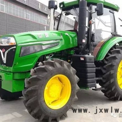 **低油耗大馬力東方紅發(fā)動機大型四輪拖拉機   國補液壓助力渦輪增壓輪試拖拉機