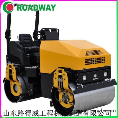 2.9噸前輪單振鉑金斯柴油發(fā)動機(jī)進(jìn)口馬達(dá)柱塞泵小型振動液壓壓路機(jī)**