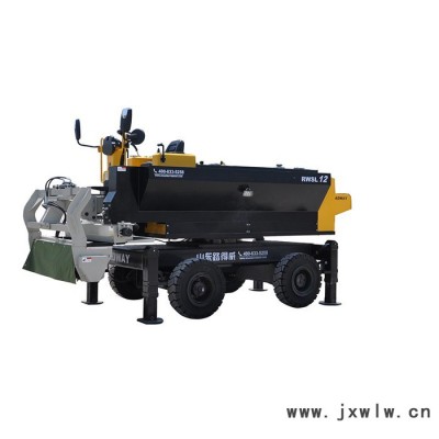 路得威RWSL12人工上料金剛砂撒料機(jī)渦輪增壓柴油發(fā)動(dòng)機(jī)高精度加工布料輥撒料均勻撒料機(jī)，金鋼砂撒料機(jī)，金鋼砂，金剛砂，
