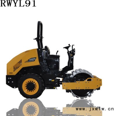 凸塊壓路機(jī)洋馬柴油發(fā)動(dòng)機(jī)進(jìn)口變量泵變速行走動(dòng)驅(qū)動(dòng)橋?yàn)殍T造一體式液壓剎車(chē)機(jī)構(gòu)RWYL91 路得威*價(jià)格可議 小型壓路機(jī)