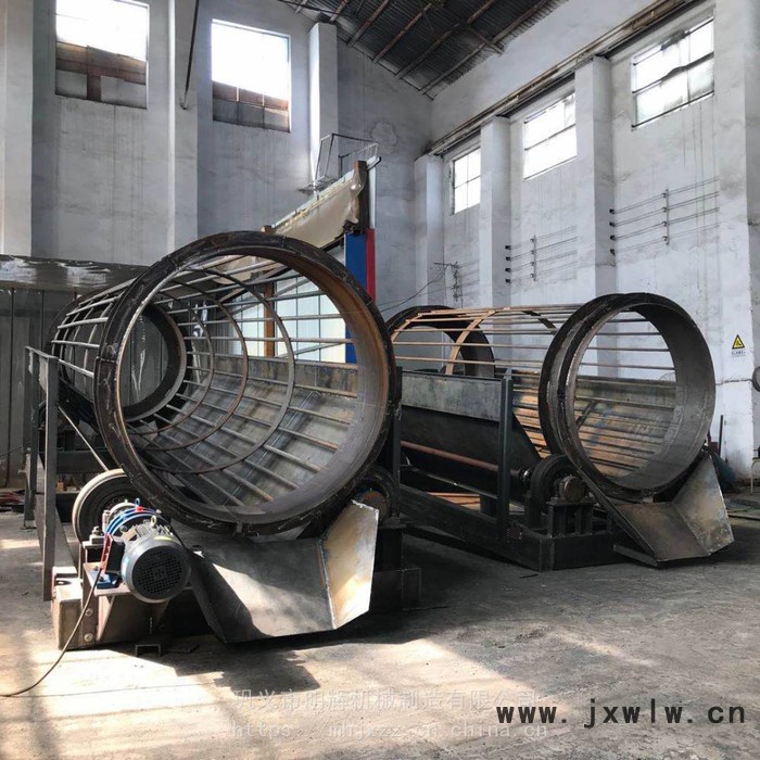 沙石分離設(shè)備滾筒篩沙機(jī) 建筑垃圾分選 砂石分離滾筒篩 晨朗品質(zhì)放心