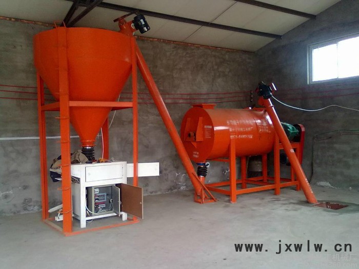 眾鼎機(jī)械干粉砂漿簡(jiǎn)易生產(chǎn)線 干粉混合機(jī)成套混合設(shè)備
