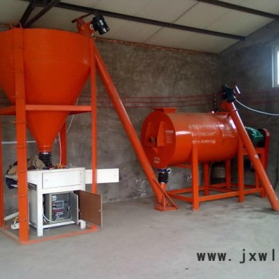 眾鼎機(jī)械干粉砂漿簡(jiǎn)易生產(chǎn)線 干粉混合機(jī)成套混合設(shè)備