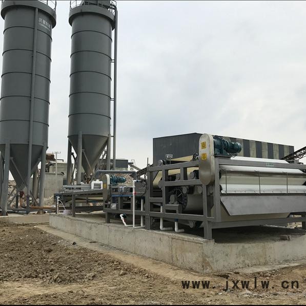 廣州綠鼎 帶式壓濾機(jī) 泥漿分離設(shè)備 定制泥漿脫水機(jī) 處理量大