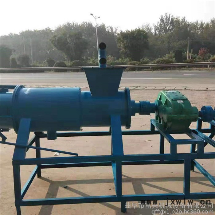 富興小型家用糞便處理脫水機 固液分離設(shè)備擠水機 螺旋擠壓糞便處理機圖片