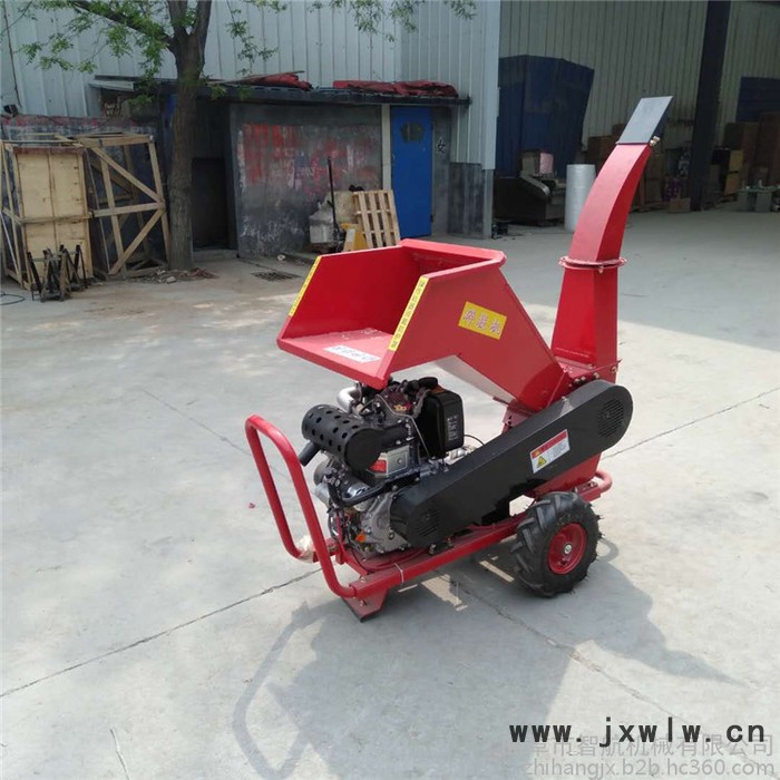 臥式樹枝秸稈粉碎設(shè)備 果園修剪枝條碎枝機 多用途碎枝機廠家