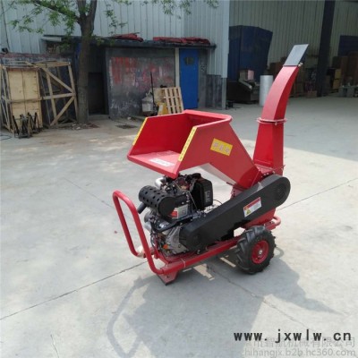 臥式樹枝秸稈粉碎設(shè)備 果園修剪枝條碎枝機 多用途碎枝機廠家