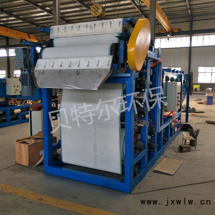 【貝特爾】ＲＢＹＬ 帶式壓濾機(jī) 污泥帶式壓濾脫水機(jī)　砂土分離設(shè)備　泥餅含固率高處理能力大使用壽命長等優(yōu)點(diǎn)歡迎來電咨詢