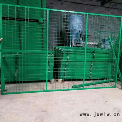 場(chǎng)區(qū)隔離網(wǎng) 愷嶸工業(yè)機(jī)器人圍欄 倉(cāng)庫(kù)安全防護(hù)網(wǎng)