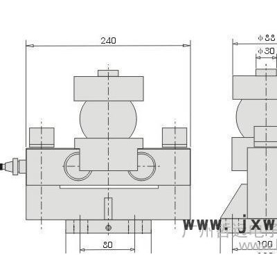地磅用CZY110柱式稱重傳感器/汽車衡器配套稱重傳感器