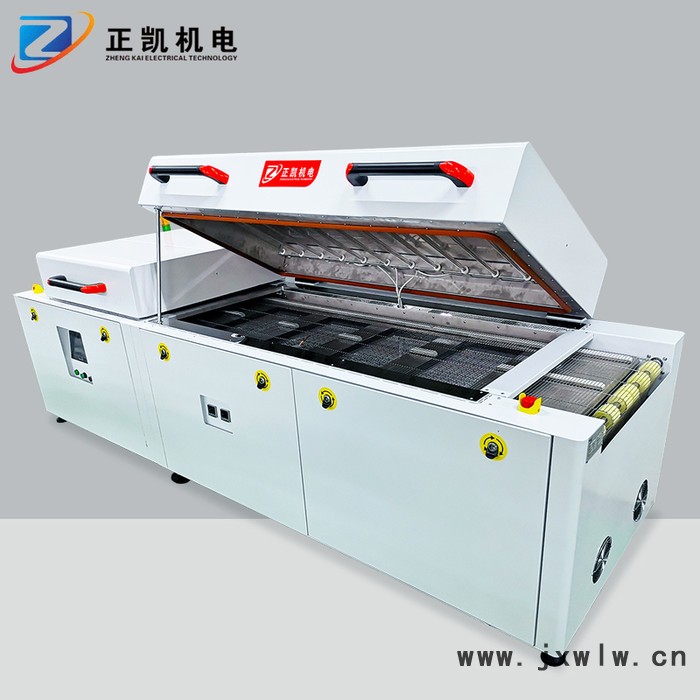 無塵流平爐ZKED-4570+IR用于UV干燥設(shè)備熱風(fēng)循環(huán)隧道爐