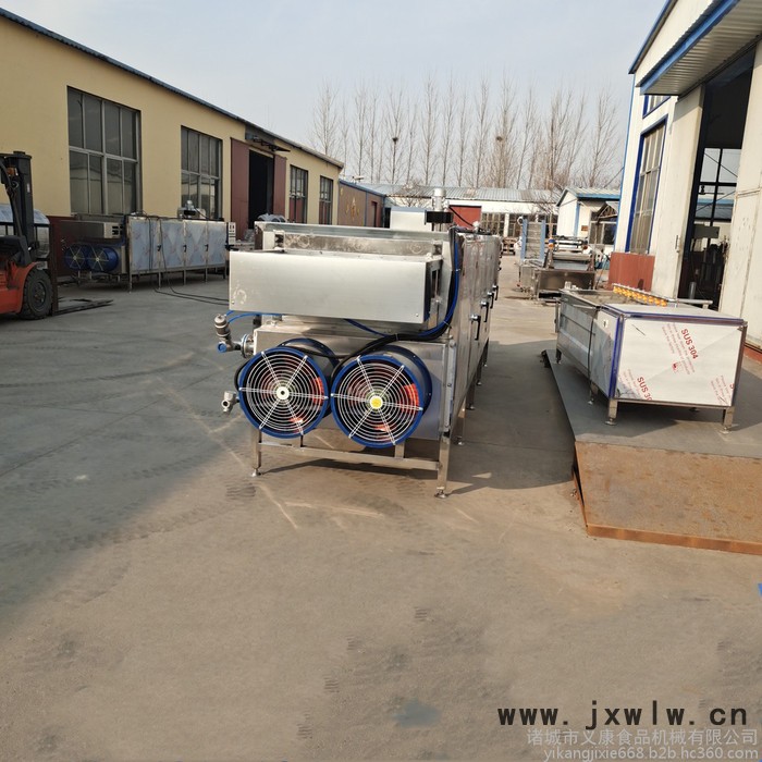 義康牌HG-4/3型 水果干烘干機(jī)  香菇烘干機(jī)  木耳烘干流水線  網(wǎng)帶式干燥設(shè)備