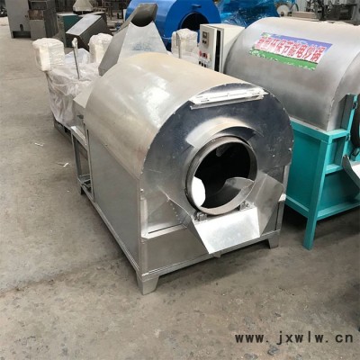 直銷電加熱花生榨油自動炒籽機 調(diào)味品花椒辣椒炒貨烘炒干燥設(shè)備