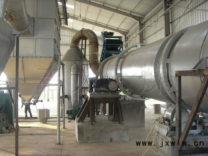 HZG型磁粉直接加熱式回轉(zhuǎn)滾筒干燥機(jī)，志方干燥設(shè)備