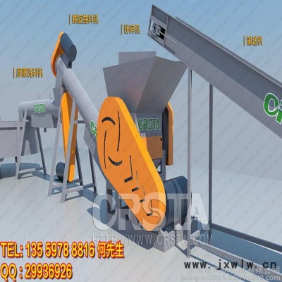 塑料薄膜清洗回收干燥設(shè)備、塑料清洗生產(chǎn)線 垃圾薄膜