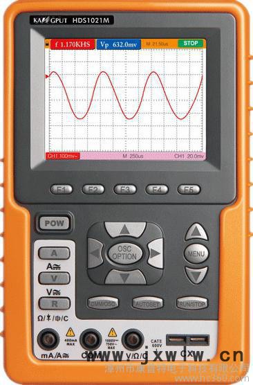 HDS1021M   手持?jǐn)?shù)字示波器