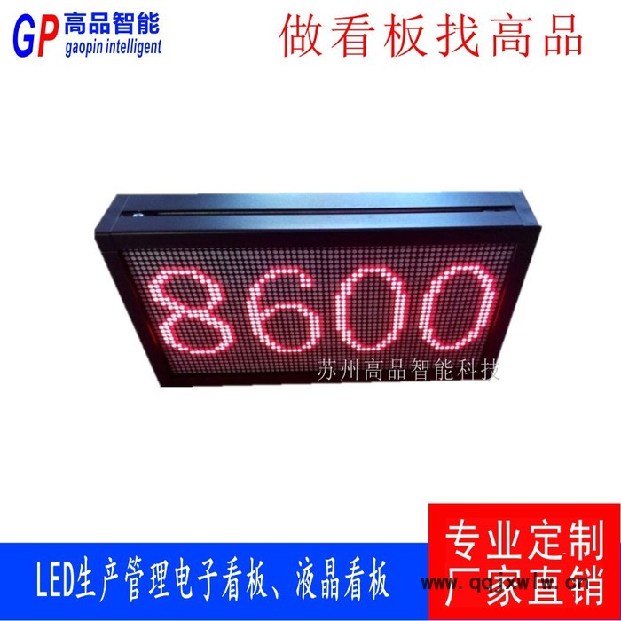 計(jì)數(shù)器看板工業(yè)級LED點(diǎn)陣數(shù)字顯示高清晰電子大屏幕光電開關(guān)傳感器自動(dòng)感應(yīng)計(jì)數(shù)