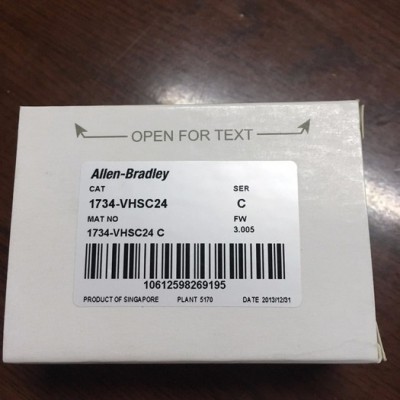 現(xiàn)貨供應(yīng)全新原裝美國AB羅克韋爾PLC模塊1734-VHSC24 計(jì)數(shù)器模塊