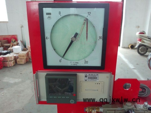 供應(yīng)機(jī)械圓盤式記錄儀氣動(dòng)試壓泵     記錄儀氣動(dòng)打壓泵