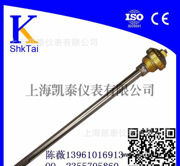 專業(yè)制造溫度儀表 WRN-130無固定裝配式熱電偶長度3米