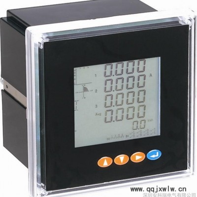 供應(yīng)深圳安科瑞“PZ42L”“【數(shù)顯表】120*120多功能電力儀表液晶顯示儀表