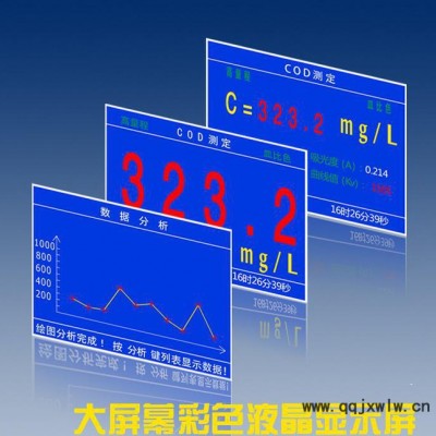 COD\氨氮\總磷\濁度\四參數(shù)水質(zhì)分析儀5B-6C型(V8)