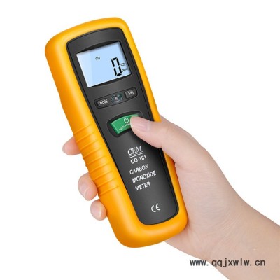 cem/華盛昌 CO-181 0-1000PPM CO**檢測儀報警儀濃度分析儀